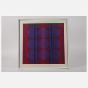Julian Stanczak, Geometrische Komposition