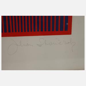 Julian Stanczak, Geometrische Komposition