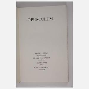Mappenwerk "Opusculum"
