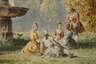 Anton Doll, Galante Gesellschaft im Park