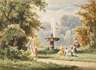 Anton Doll, Galante Gesellschaft im Park