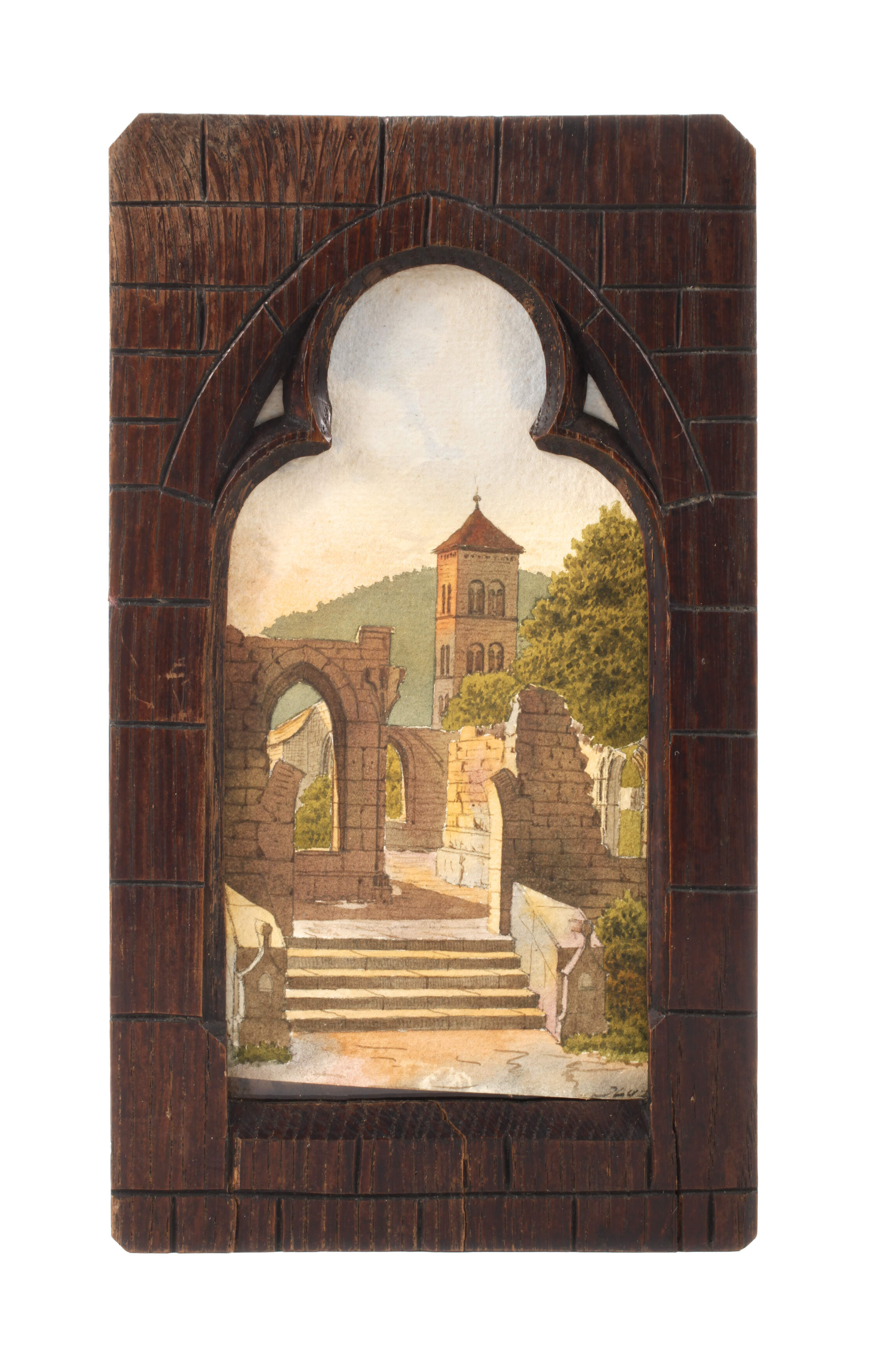 Johannes Luz, Kirchenruine bei Calw