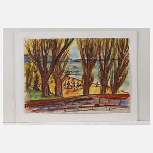 Tina Bauer-Pezellen, Zeltlager am See