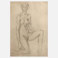 Marcelle Delphine Cahn, Kniender Damenakt111