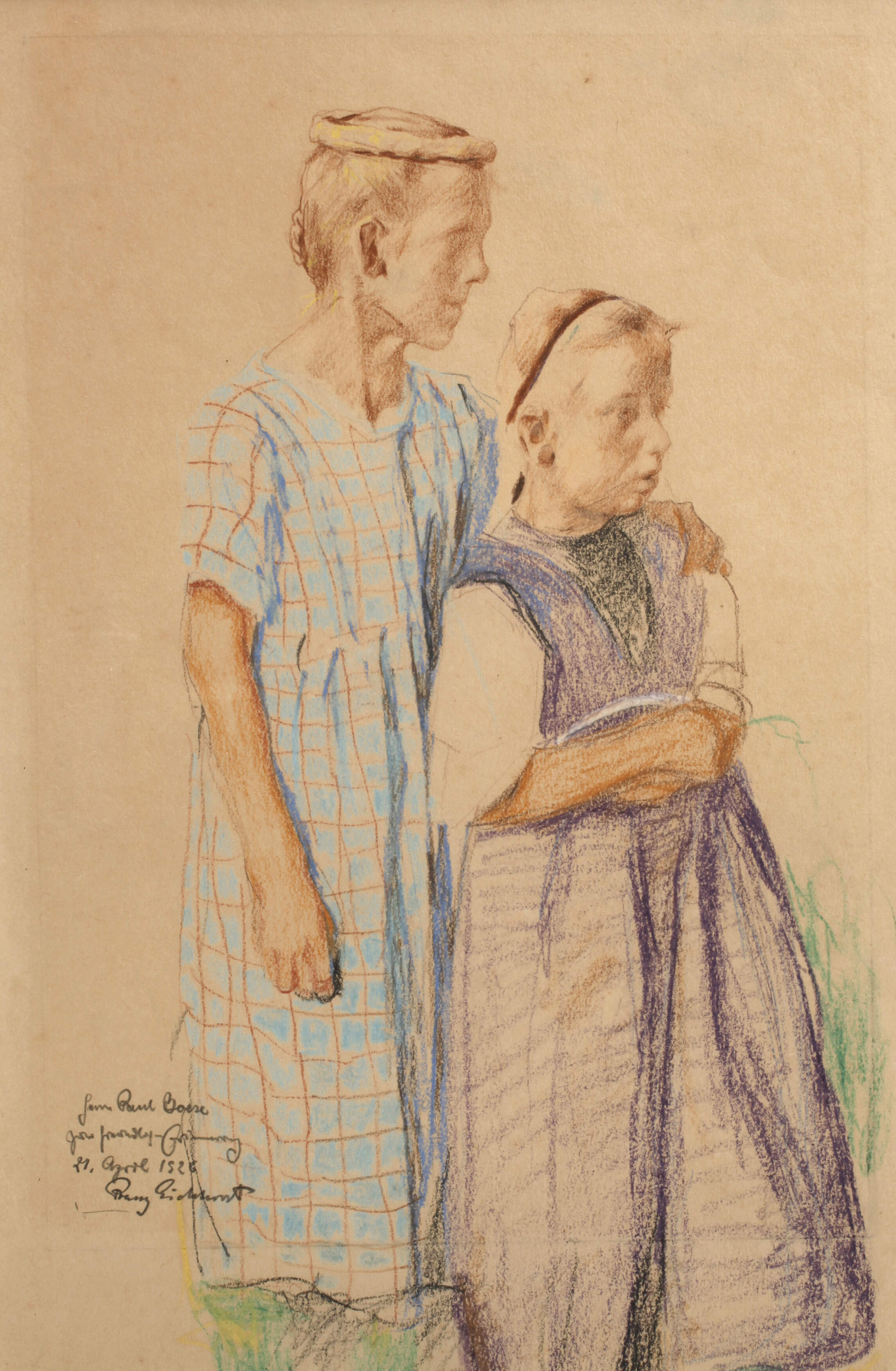 Franz Eichhorst, Mutter und Tochter