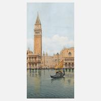 Louis Fusari, Der Markusplatz in Venedig111
