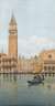 Louis Fusari, Der Markusplatz in Venedig