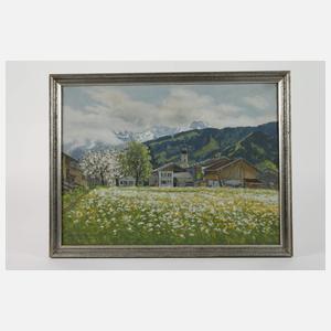 Jakob Hellmann, Frühling in den Alpen