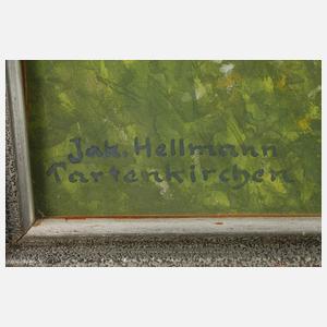 Jakob Hellmann, Frühling in den Alpen