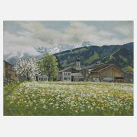 Jakob Hellmann, Frühling in den Alpen111