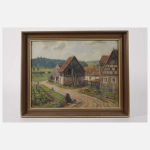 Adolf Jöhnssen, "Motiv aus Michelfeld/Oberpfalz"