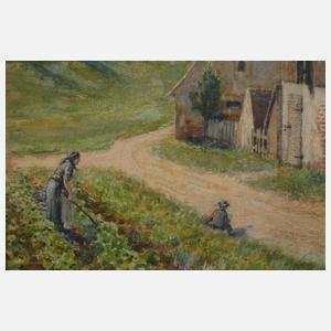Adolf Jöhnssen, "Motiv aus Michelfeld/Oberpfalz"