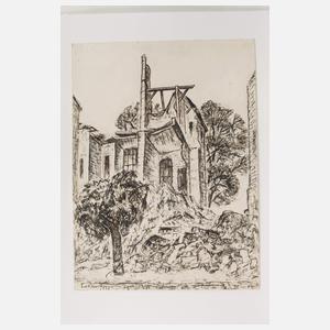 Egon von Kameke, Ruinen in Potsdam