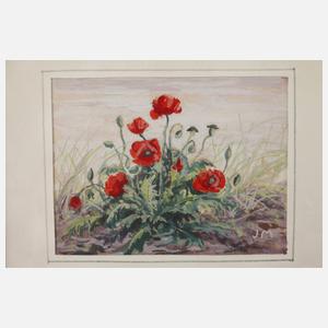 Julie Madlener, Drei Blumenstillleben