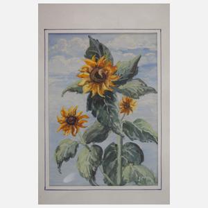 Julie Madlener, Drei Blumenstillleben