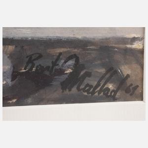 Bert Mallad, "Wiederaufbau des Nationaltheaters"