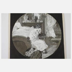 Emil Reinicke, "Traurige Nachricht"