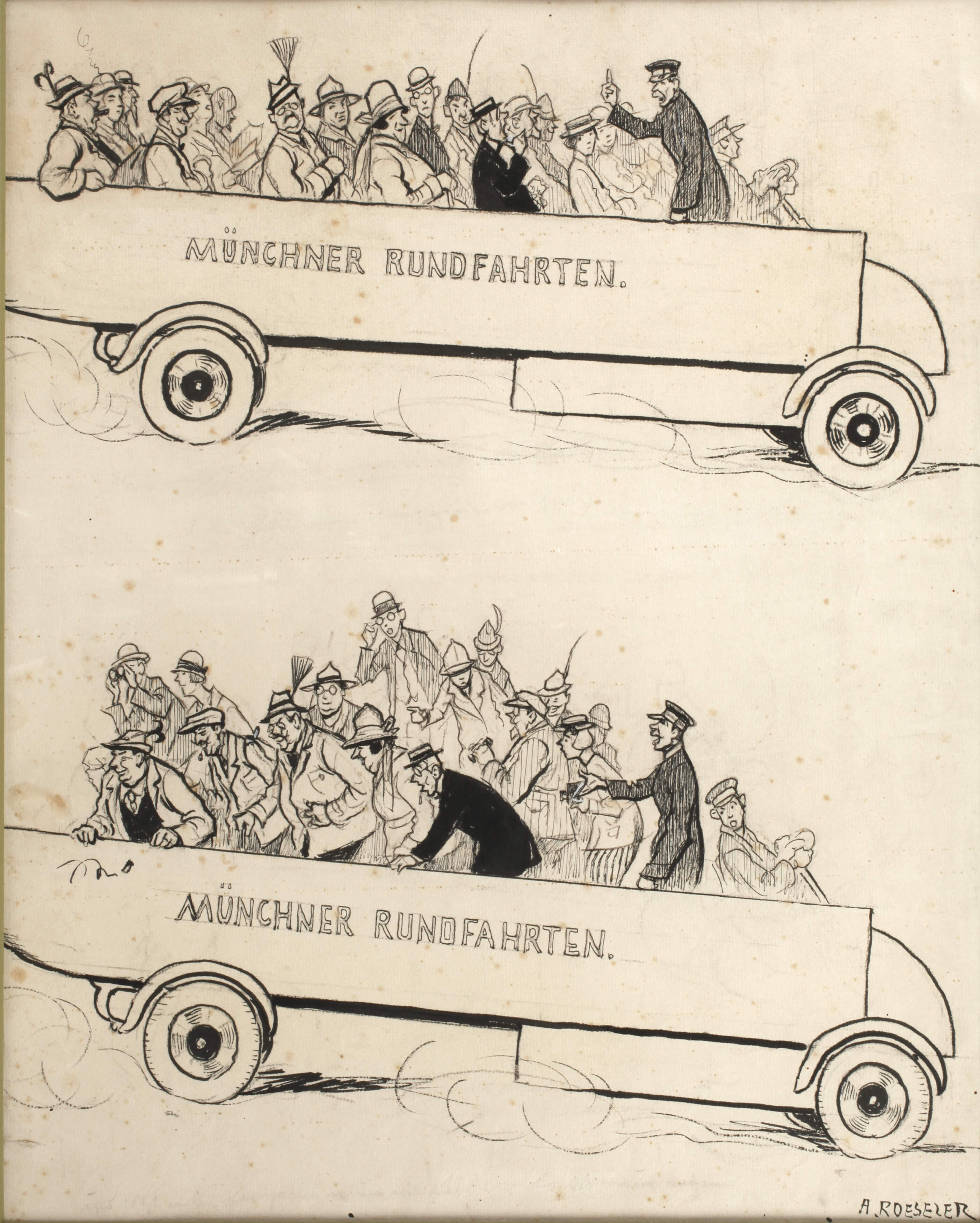 August Roeseler, "Münchner Rundfahrten"