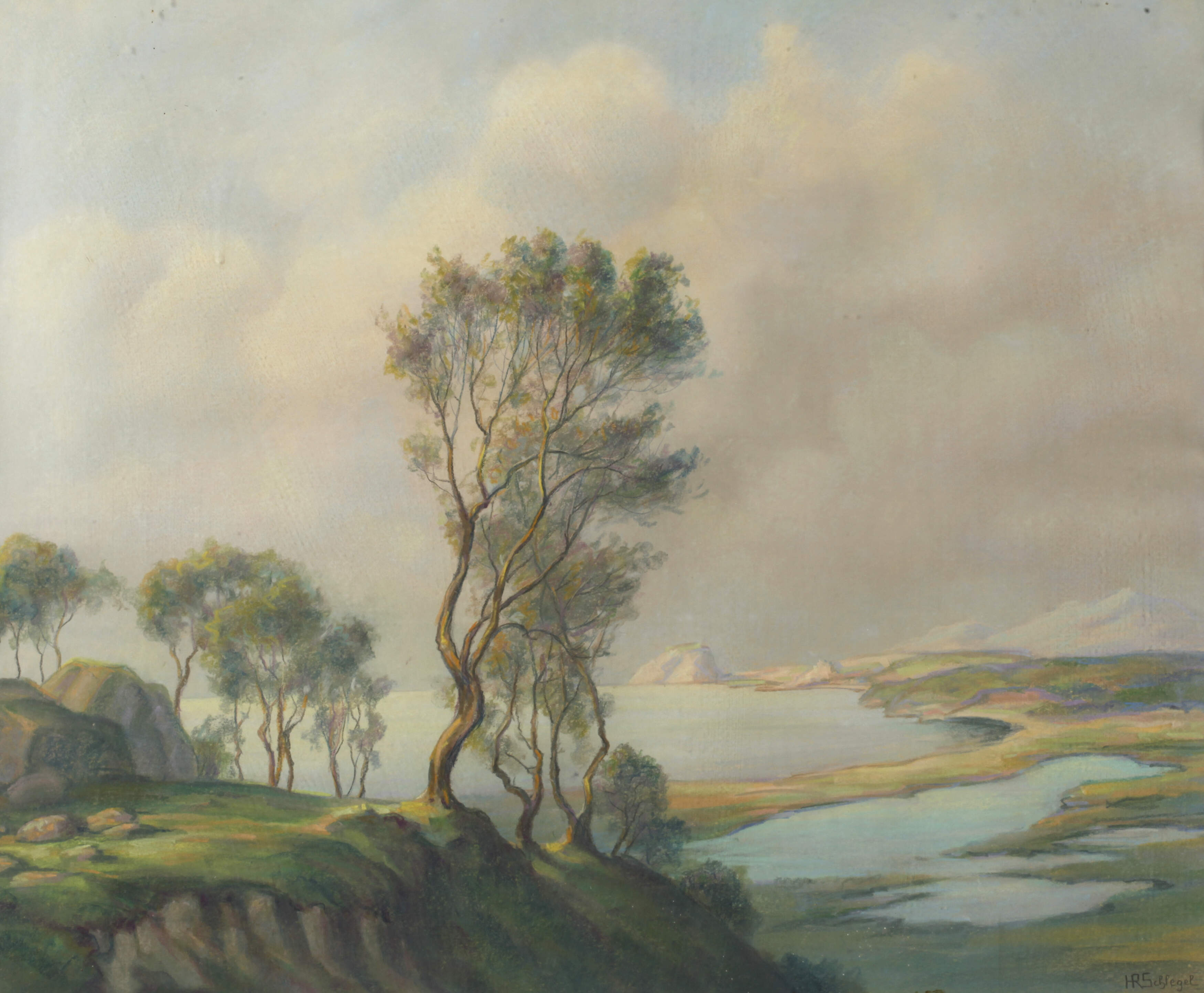 Herbert Rolf Schlegel, Weite Küstenlandschaft