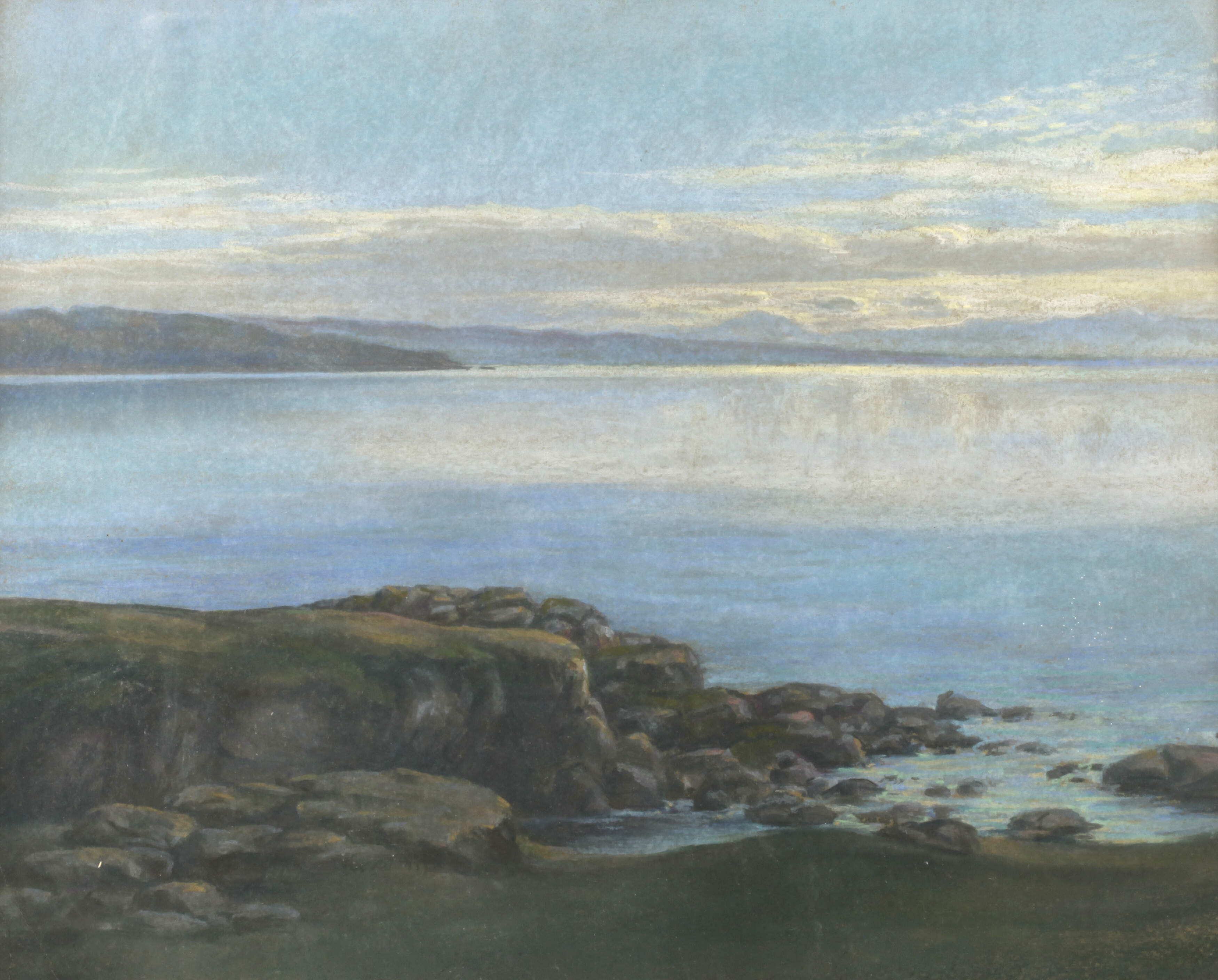Herbert Rolf Schlegel, "Am Staffelsee 1927"