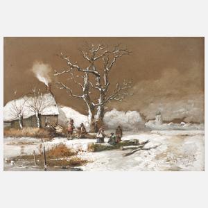 Jan Gerad Smits, Winterszene