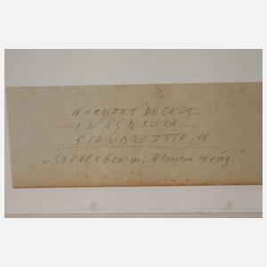 Norbert Drexel, "Stillleben mit blauem Krug"