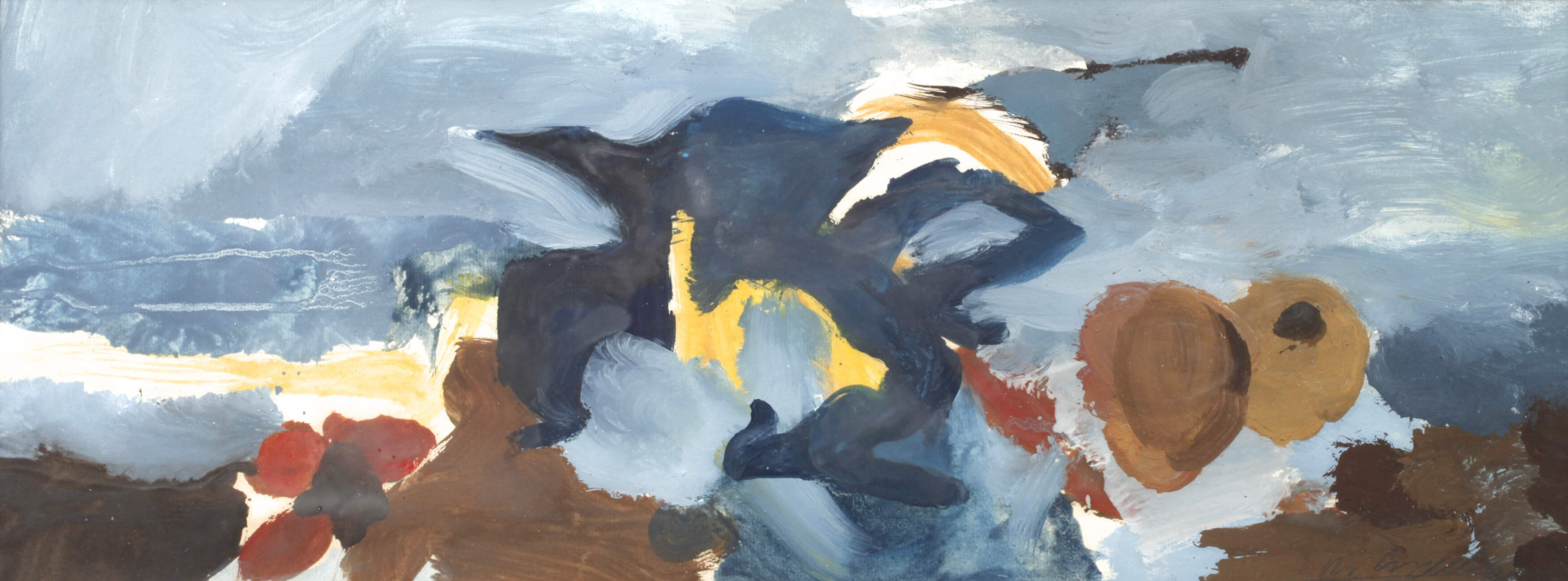 Norbert Drexel, "Stillleben mit blauem Krug"