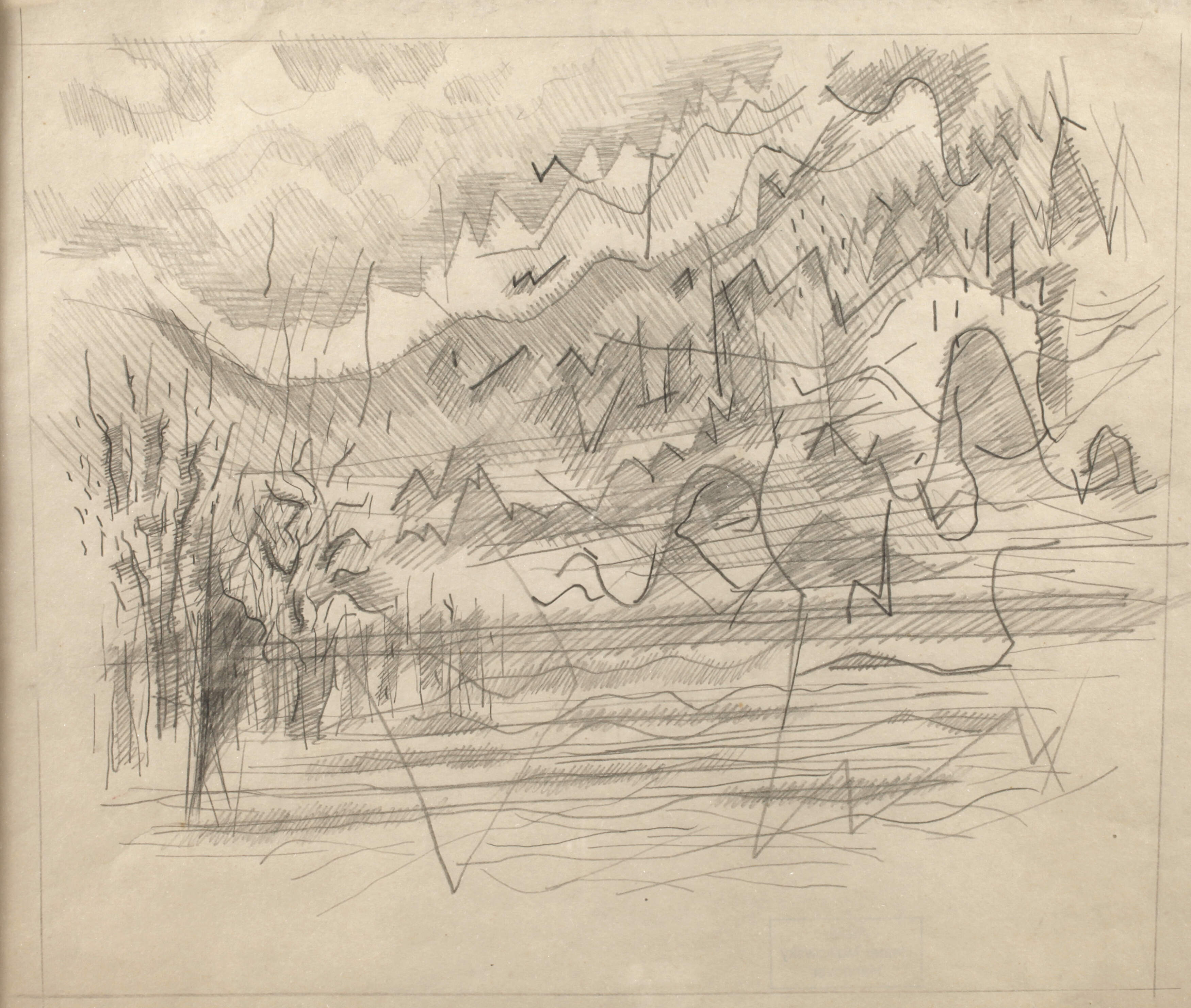 Heiner Malkowsky, Abstrahierte Landschaft