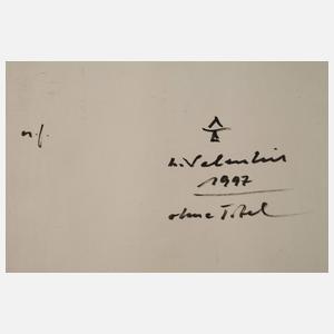 Hans Salentin, Paar farbige Unikate