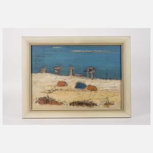 Herbert Wentscher Senior, Boote am Strand