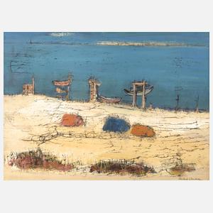 Herbert Wentscher Senior, Boote am Strand