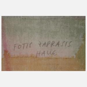 Fotis Zaprasis, attr., Figuren in der Ebene