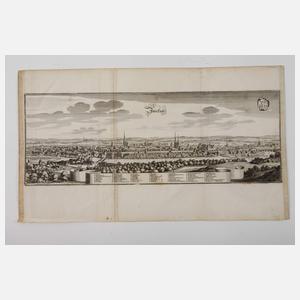 Sebastian Merian, Ansicht Plauen und Zwickau