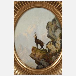Wilhelm Georgy, Gams im Gebirge