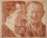 Otto Greiner, "Bildnisse von Hunold und Rolf"