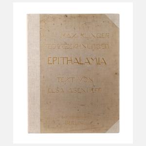 Max Klinger, Mappenwerk "Epithalamia"