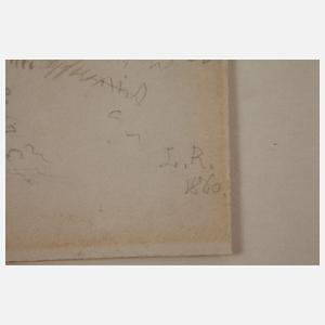 Ludwig Richter, "Aschenputtel am Grab der Mutter"