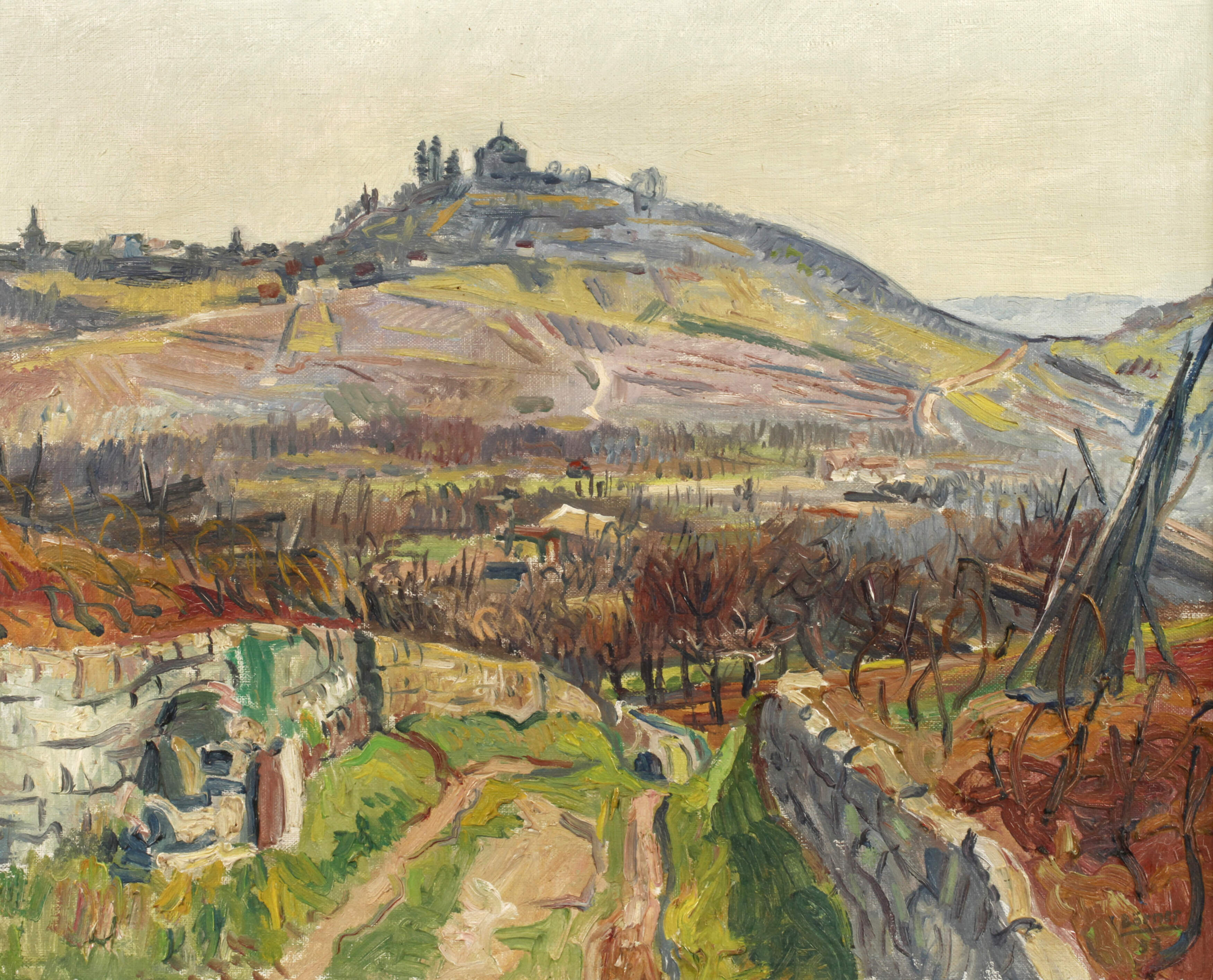 Paul Börner, Das Weinberghaus auf dem Kapellenberg