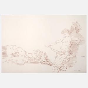 Bruno Giesel, Figurenstudien