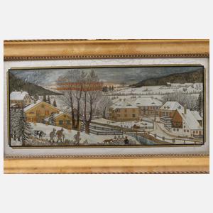 Dembski, Hellendorf/Erzgebirge im Winter