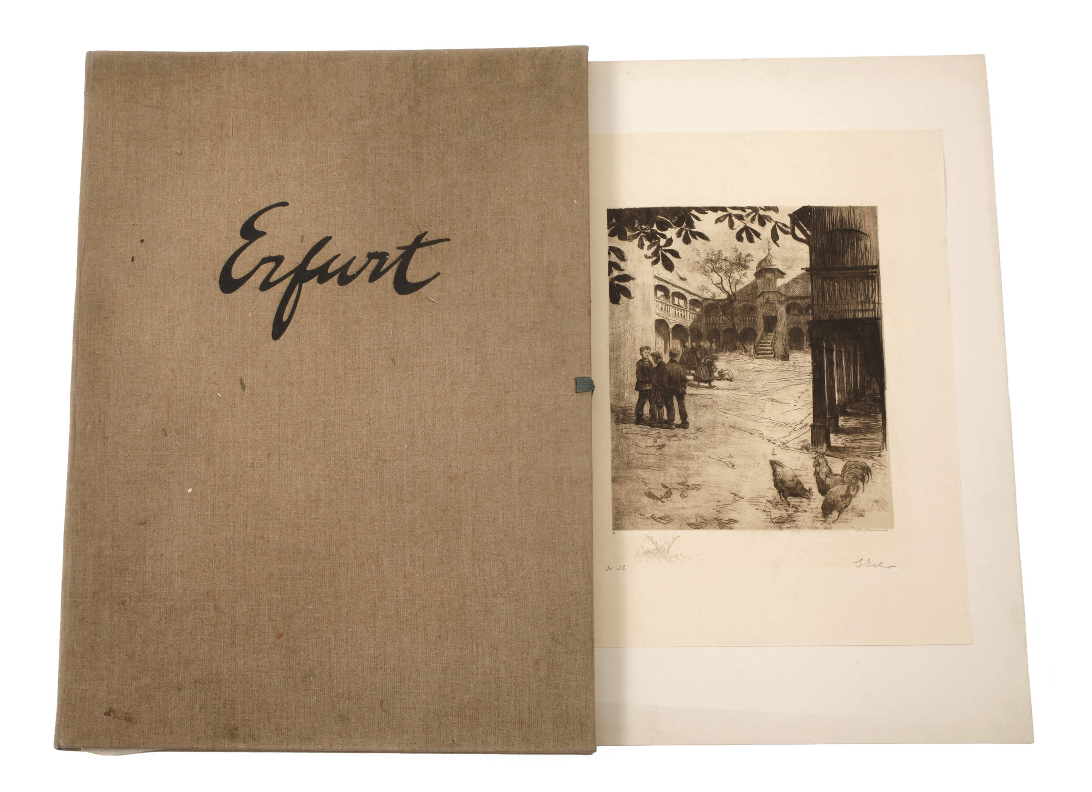 Georg Erler, Mappenwerk "Erfurt"