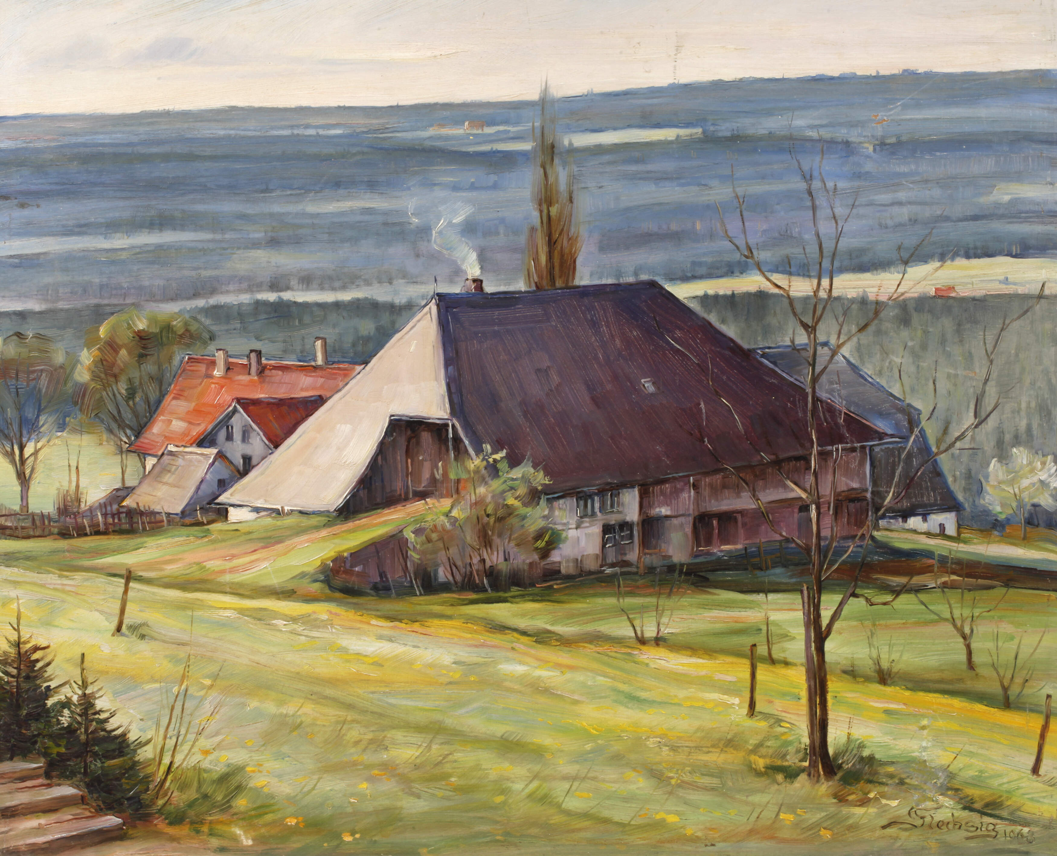Flechsig, Bauerngehöft