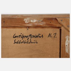 Curt Großpietsch, Selbstbildnis