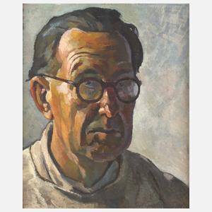 Curt Großpietsch, Selbstbildnis