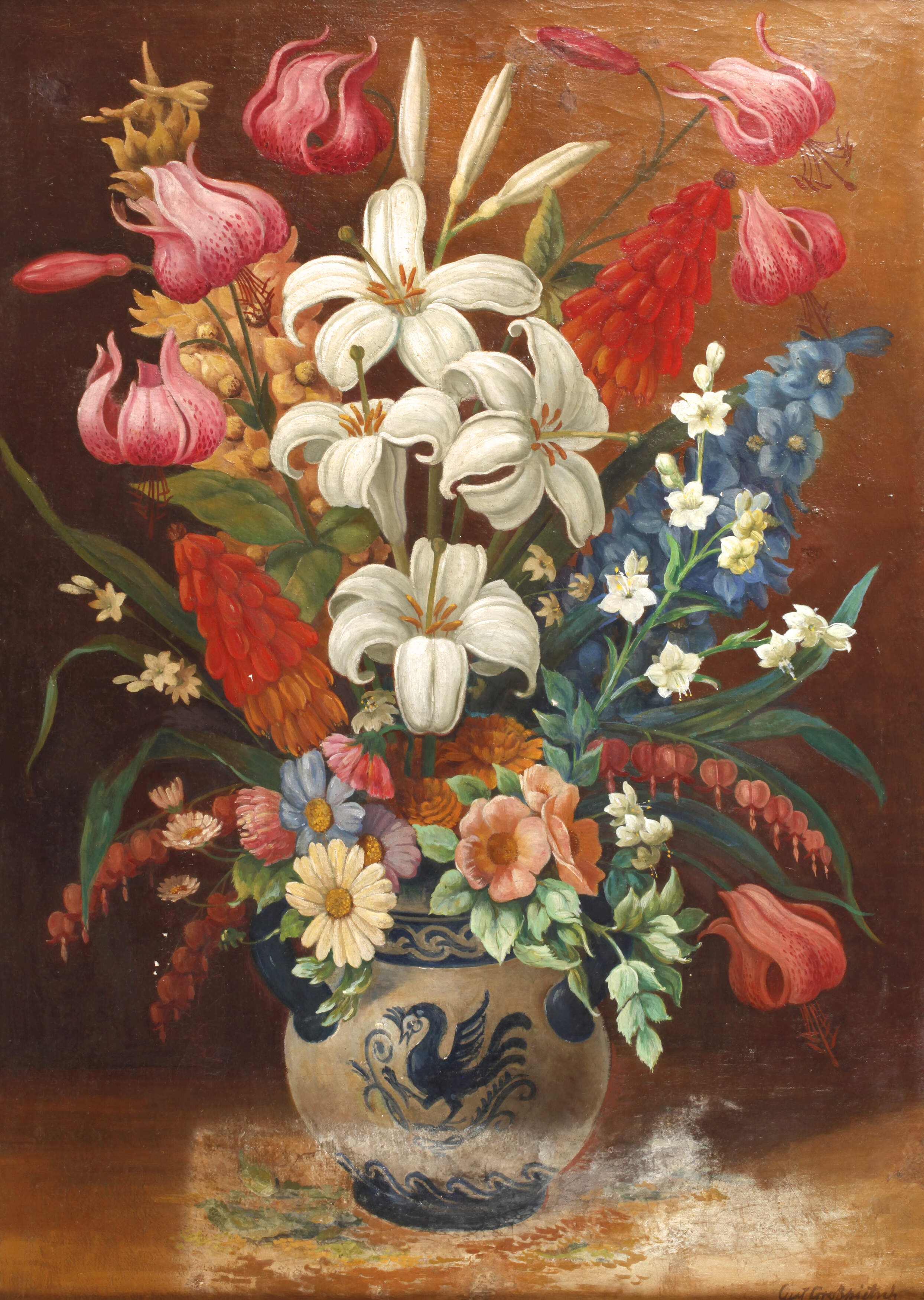Curt Großpietsch, Blumenstillleben