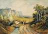 Heinz Himmel, Spaziergänger in Sommerlandschaft
