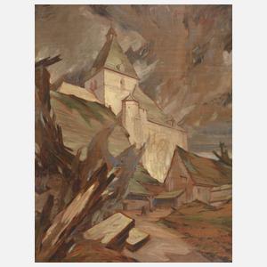 Richard Naumann-Coschütz, Kirche in Guignicourt