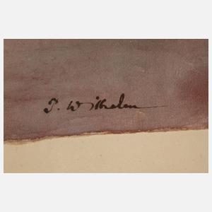 Paul Wilhelm, Malven und Sonnenhut