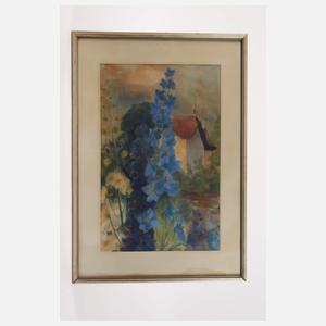 Paul Wilhelm, Im Garten des Künstlers