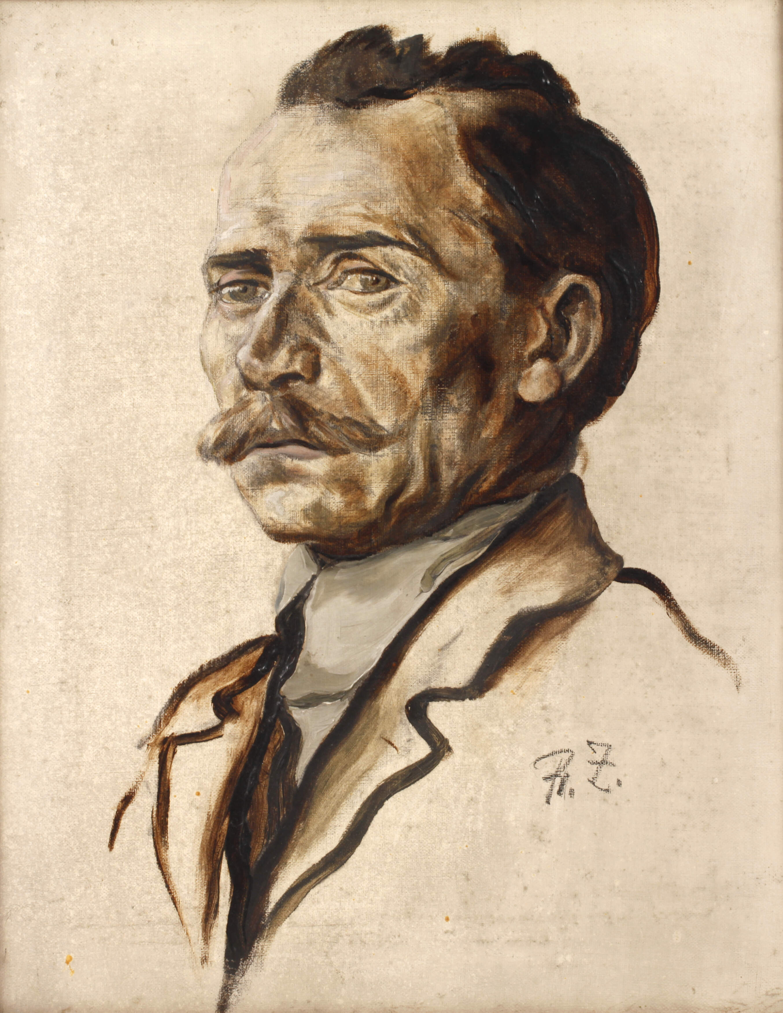 Fritz Zalisz, Selbstbildnis